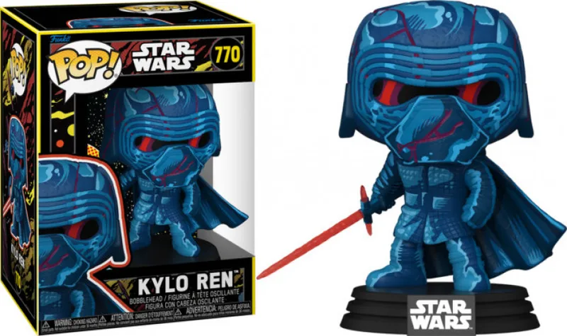 Star Wars Funko Pop Vinyl: Kylo Ren (Retro) van Funko – productfoto