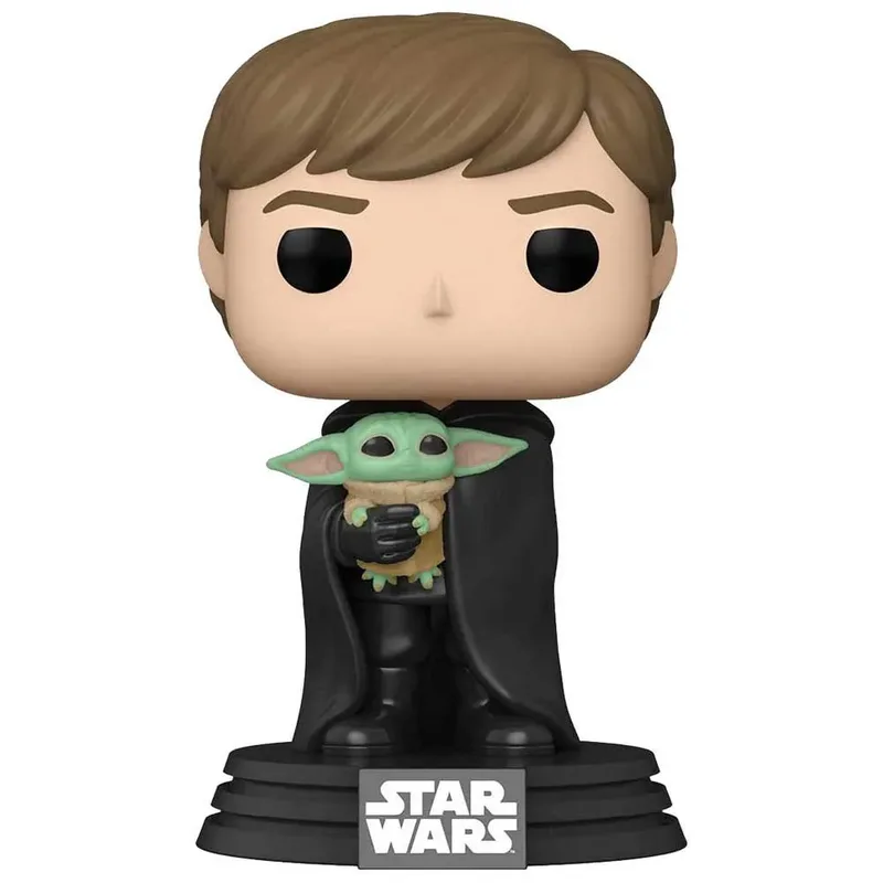 Star Wars Funko Pop Vinyl: Luke Skywalker with Grogu van Funko – productfoto 2 van 2