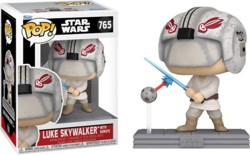Star Wars Funko Pop Vinyl: Luke with Remote by Funko – product photo 1 of 2
