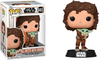 Star Wars Funko Pop Vinyl: Peli Motto with Grogu van Funko – productfoto 1 van 3