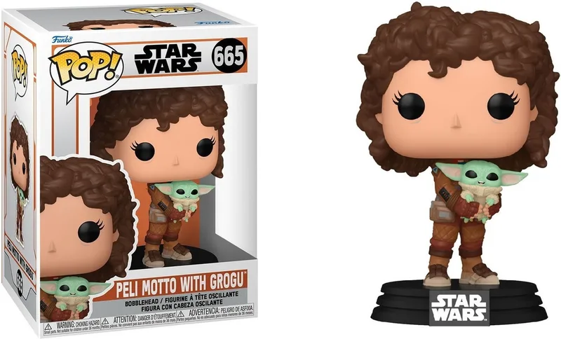 Star Wars Funko Pop Vinyl: Peli Motto with Grogu van Funko – productfoto 1 van 3