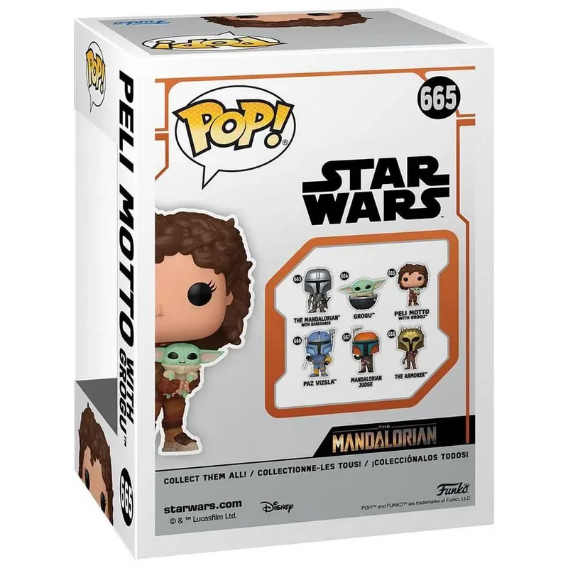 Star Wars Funko Pop Vinyl: Peli Motto with Grogu van Funko – productfoto 2 van 3