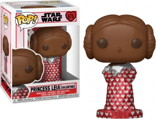 Star Wars Funko Pop Vinyl: Princess Leia (Valentines Chocolate) by Funko – product photo