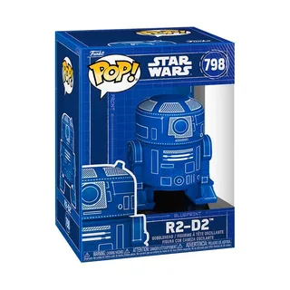 Star Wars Funko Pop Vinyl: R2-D2 (Blueprint) by Funko – product photo 2 of 2