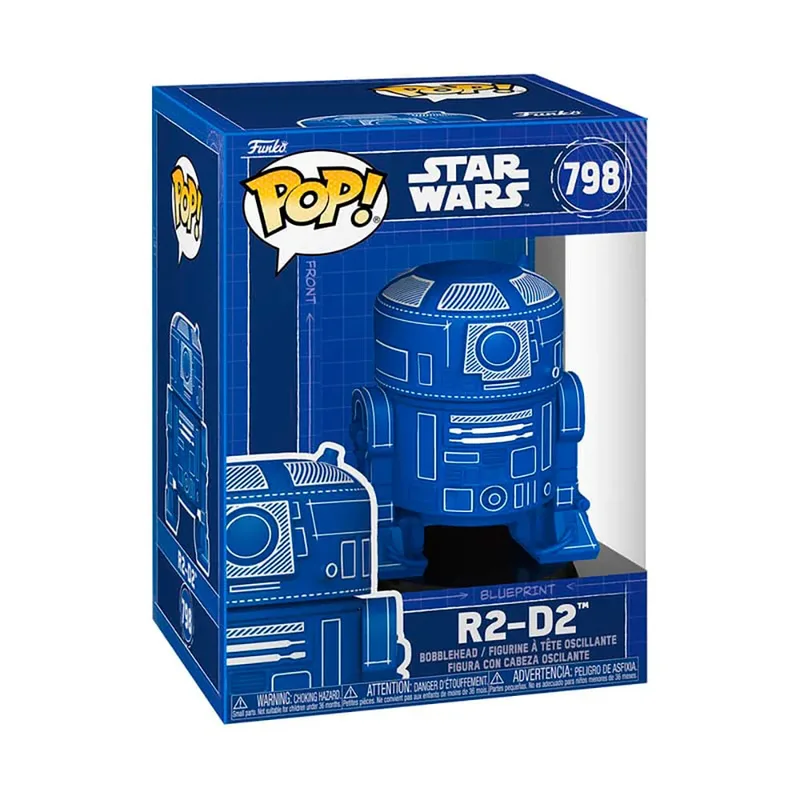 Star Wars Funko Pop Vinyl: R2-D2 (Blueprint) by Funko – product photo 2 of 2