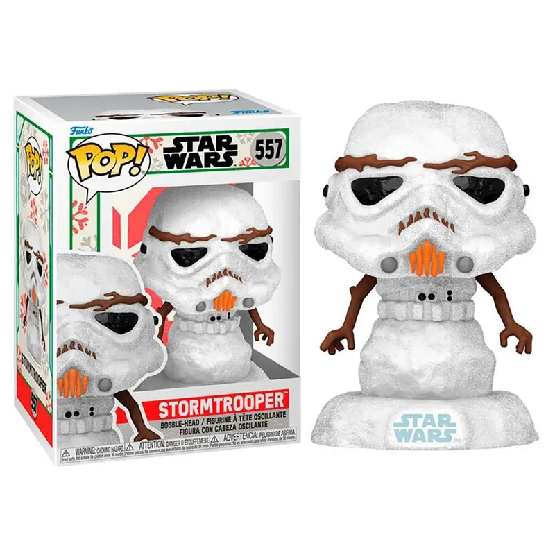 Star Wars Funko Pop Vinyl: Stormtrooper Snowman by Funko – product photo 3 of 3
