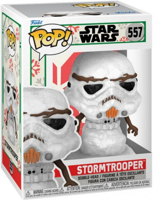 Star Wars Funko Pop Vinyl: Stormtrooper Snowman by Funko – product photo 1 of 3