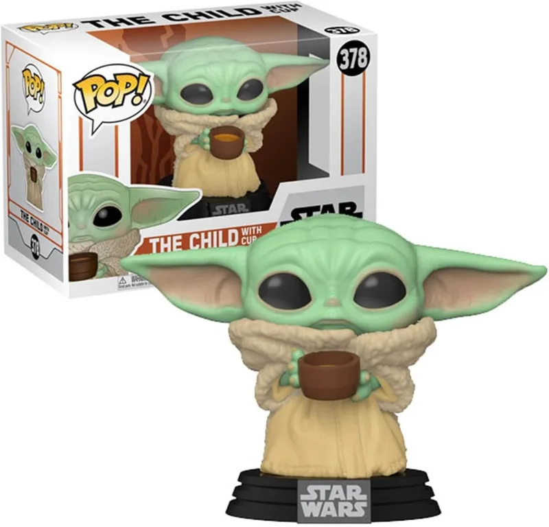 Star Wars Funko Pop Vinyl: The Child with Cup van Funko – productfoto 1 van 2