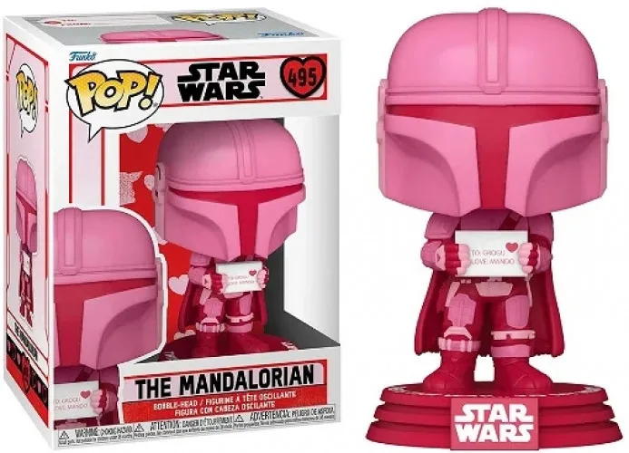 Star Wars Funko Pop Vinyl: The Mandalorian (Valentines Day) by Funko – product photo