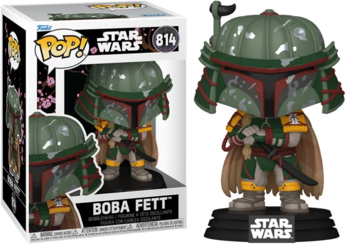 Star Wars Impressions Pop Vinyl: Boba Fett (Samurai) van Funko – productfoto