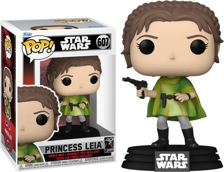 Star Wars: Return of the Jedi 40th Anniversary Funko Pop Vinyl: Leia van Funko – productfoto 1 van 2