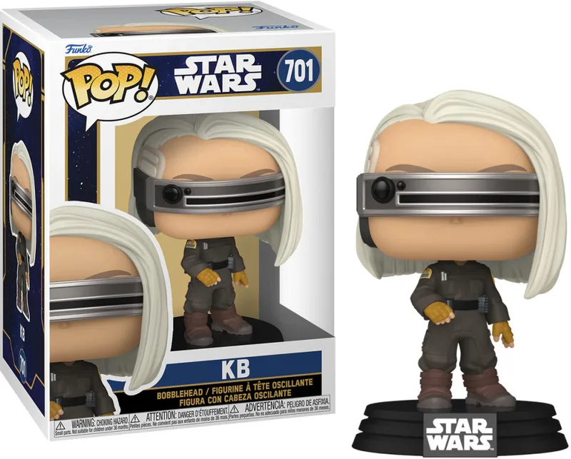 Star Wars Skeleton Crew Funko Pop Vinyl: KB van Funko – productfoto 1 van 2
