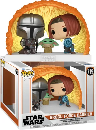 Star Wars The Mandalorian Funko Pop Vinyl: Grogu Force Barrier van Funko – productfoto 1 van 2