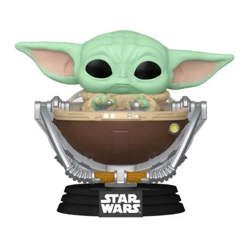 Star Wars The Mandalorian Funko Pop Vinyl: Grogu (in Hover Pram) by Funko – product photo 2 of 2