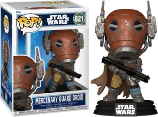Star Wars The Mandalorian Funko Pop Vinyl: Mercenary Guard Droid by Funko – product photo 1 of 2