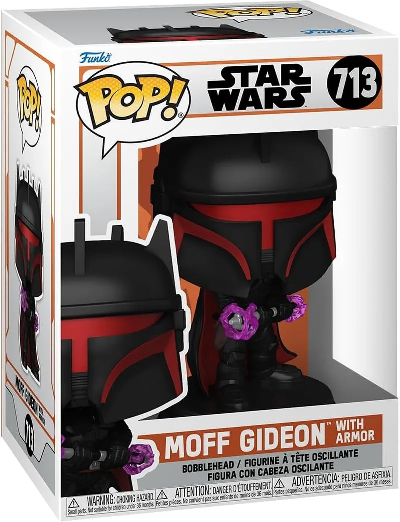 Star Wars The Mandalorian Funko Pop Vinyl: Moff Gideon with Armor by Funko – product photo 1 of 2