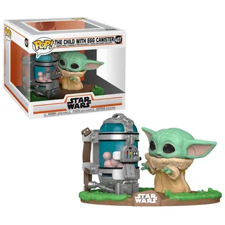 Star Wars the Mandalorian Pop Viny: The Child with Egg Cannister van Funko – productfoto 3 van 3