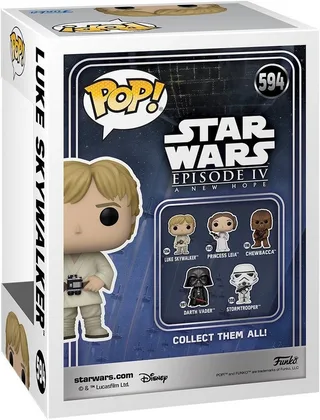 Star Wars: The New Classics Funko Pop Vinyl: Luke van Funko – productfoto 2 van 4
