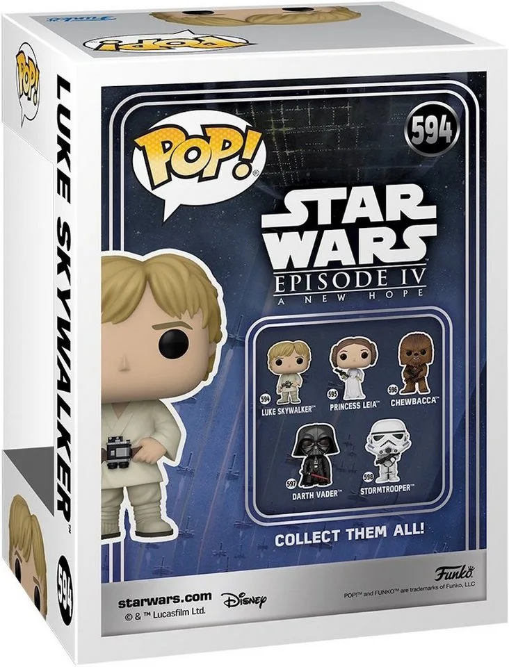 Star Wars: The New Classics Funko Pop Vinyl: Luke van Funko – productfoto 2 van 4