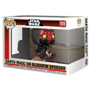 Star Wars The Phantom Menace 25th Anniversary Funko Pop Vinyl: Darth Maul on Bloodfin by Funko – product photo 2 of 2