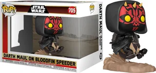 Star Wars The Phantom Menace 25th Anniversary Funko Pop Vinyl: Darth Maul on Bloodfin by Funko – product photo 1 of 2