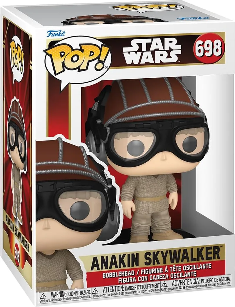 Star Wars The Phantom Menace 25th Anniversary Funko Pop Vinyl: Anakin Skywalker van Funko – productfoto 1 van 2