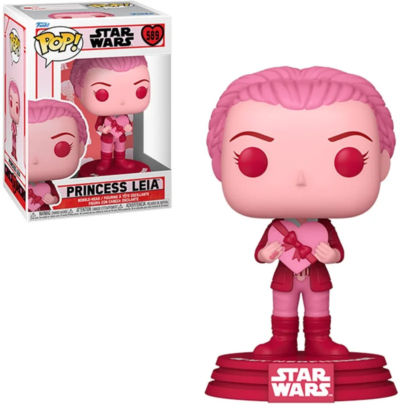 Star Wars Valentines Funko Pop Vinyl: Leia by Funko – product photo
