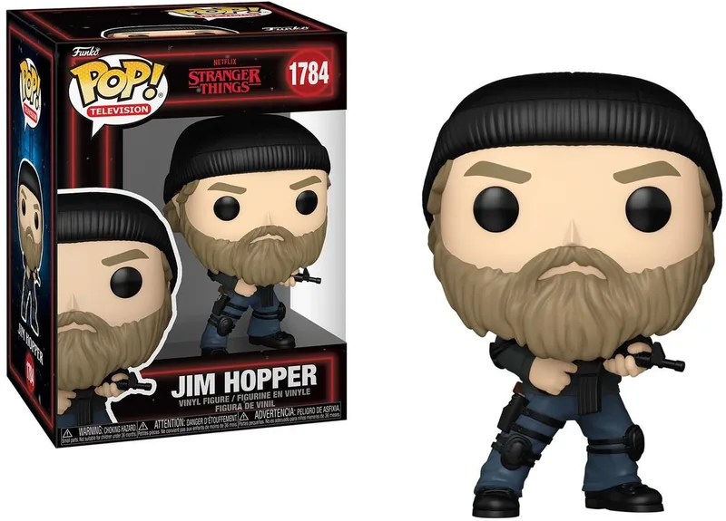 Stranger Things Funko Pop Vinyl: Jim Hopper van Funko – productfoto 1 van 3