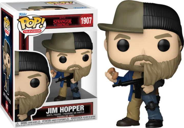 Stranger Things Funko Pop Vinyl: Jim Hopper (Split) by Funko – product photo