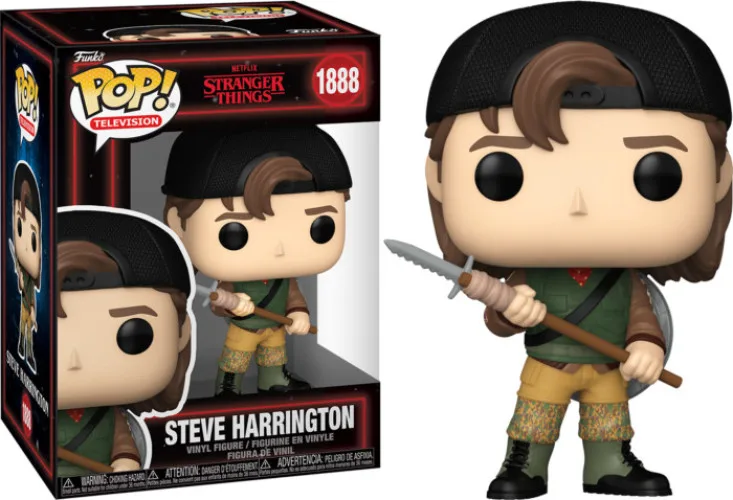 Stranger Things Funko Pop Vinyl: Steve Harrington (with Spear) van Funko – productfoto