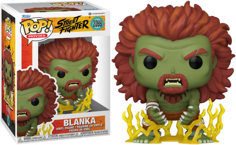 Street Fighter (Movie) Funko Pop Vinyl - Blanka (2099) van Funko – productfoto