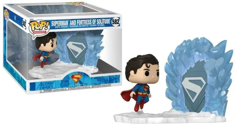 Superman Funko Pop! Moment Vinyl: Superman and Fortress of Solitude by Funko – product photo 1 of 2
