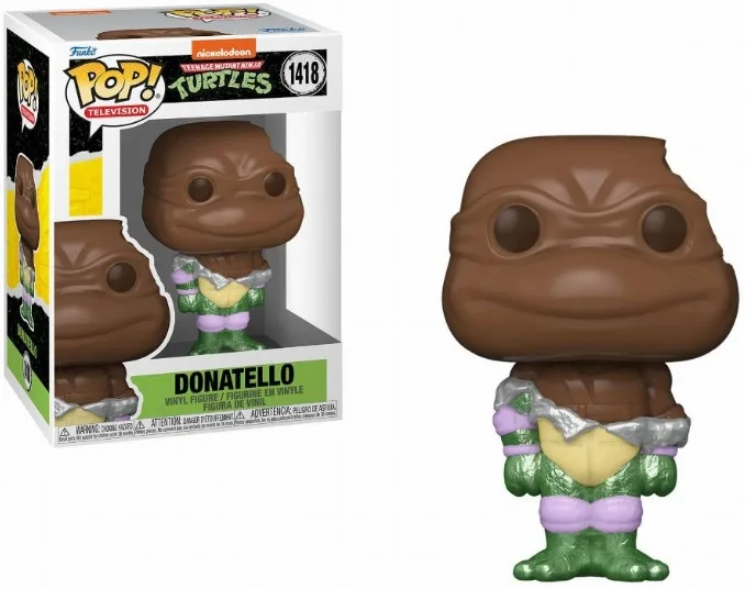 Teenage Mutant Ninja Turtles Funko Pop Vinyl: Chocolate Donatello van Funko – productfoto 1 van 2