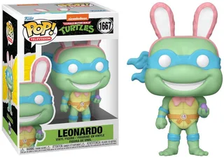 Teenage Mutant Ninja Turtles Funko Pop Vinyl: Easter Leonardo van Funko – productfoto 1 van 2