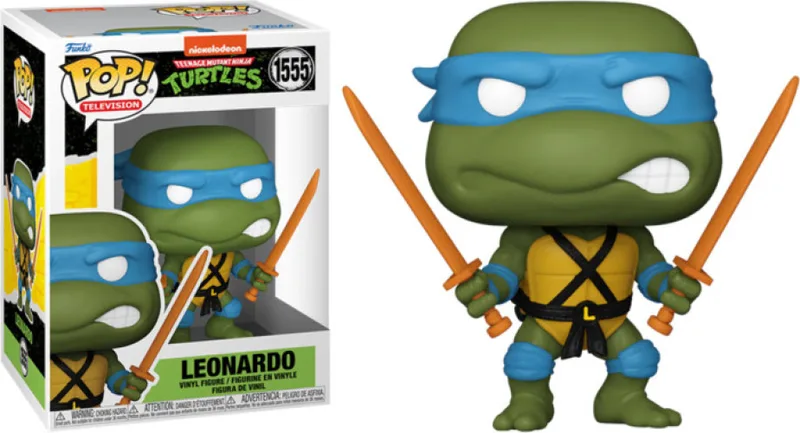 Teenage Mutant Ninja Turtles Season 4 Funko Pop Vinyl: Leonardo van Funko – productfoto 1 van 2