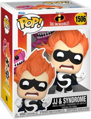 The Incredibles Funko Pop Vinyl: JJ & Syndrome van Funko – productfoto 1 van 2