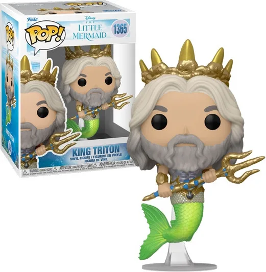 The Little Mermaid Live-Action Funko Pop Vinyl: King Triton van Funko – productfoto