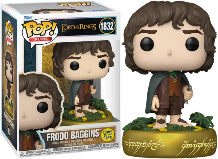 The Lord of the Rings Funko Pop Plus Vinyl: Frodo Baggins (Glow in the Dark) by Funko – product photo 1 of 3