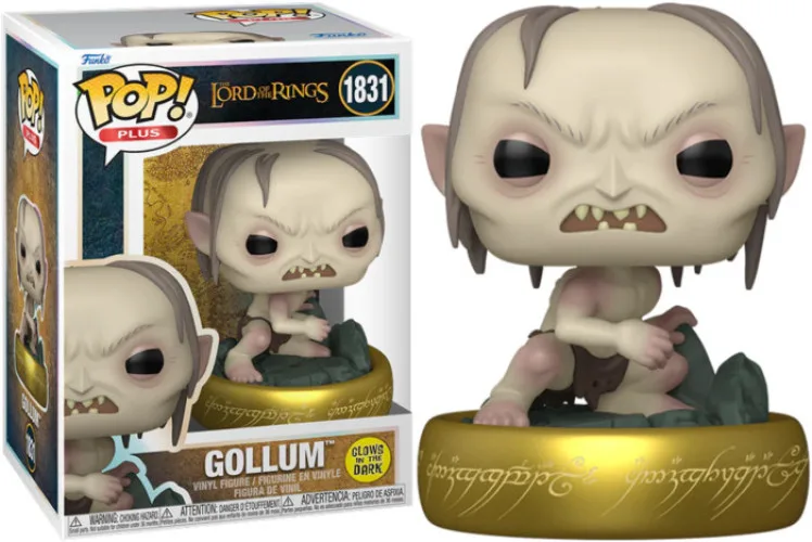 The Lord of the Rings Funko Pop Plus Vinyl: Gollum (Glow in the Dark) by Funko – product photo 1 of 3