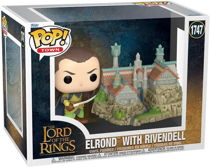 The Lord of the Rings Funko Pop Vinyl: Elrond & Rivendell by Funko – product photo 1 of 2