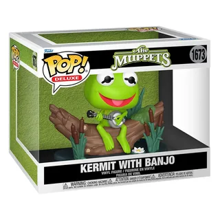 The Muppets Deluxe Funko Pop Vinyl: Kermit with Banjo van Funko – productfoto 2 van 2
