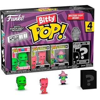 The Nightmare Before Christmas 30th Anniversary Funko Bitty Pop! 4-Pack: Oogie Boogie / Lock / Shock van Funko – productfoto 3 van 4