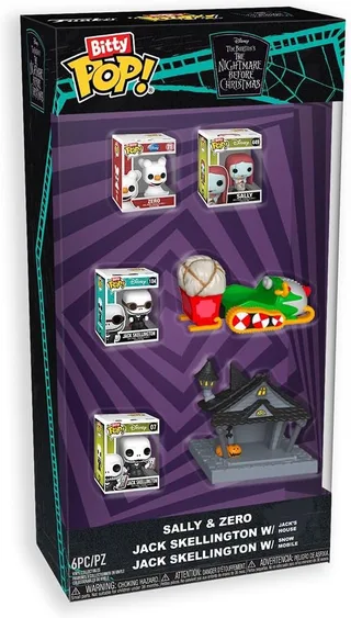 The Nightmare Before Christmas Funko Bitty Pop! Starter Set van Funko – productfoto 1 van 5