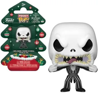 The Nightmare Before Christmas Funko Pocket Pop! Figure: Jack (Holiday Tree) by Funko – product photo 1 of 2