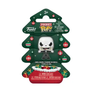 The Nightmare Before Christmas Funko Pocket Pop! Figure: Jack (Holiday Tree) by Funko – product photo 2 of 2