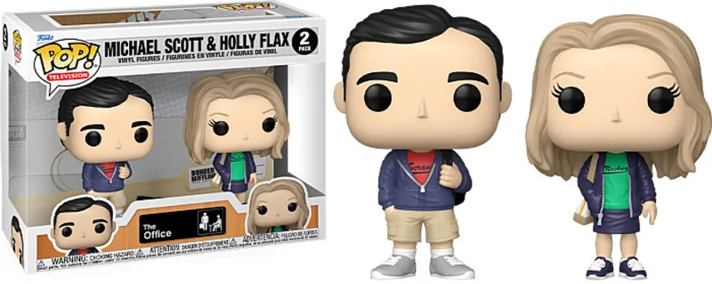 The Office Funko Pop Vinyl: Michael Scott & Holly Flax 2-Pack van Funko – productfoto 1 van 2