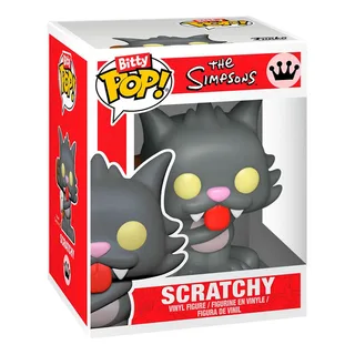 The Simpsons Funko Bitty Pop! 4-Pack: Scratchy / Grampa Simpson / Lisa Simpson / Chase Figuur van Funko – productfoto 2 van 5