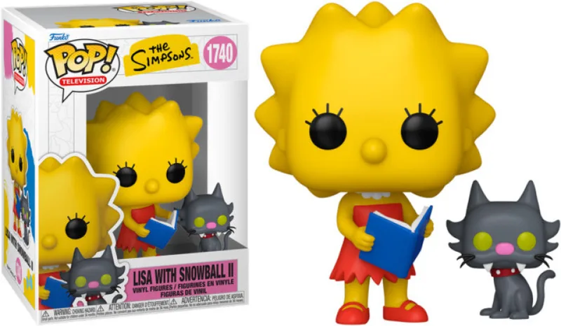 The Simpsons Funko Pop Vinyl Figure: Lisa with Snowball van Funko – productfoto