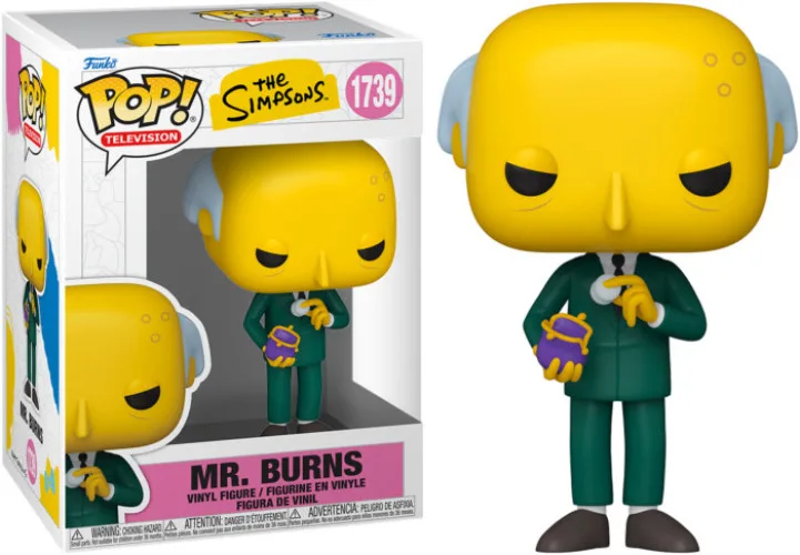 The Simpsons Funko Pop Vinyl Figure: Mr. Burns (1739) by Funko – product photo 1 of 2