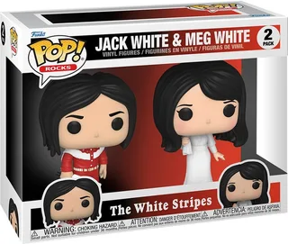 The White Stripes Funko Pop Vinyl 2-Pack: Jack White & Meg White by Funko – product photo 1 of 3